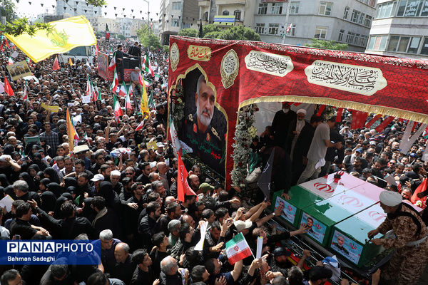 تشییع شهدای اقتدار در تهران - 2