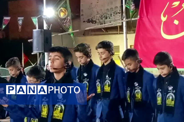 برگزاری مراسم سوگواری دانش‌آموزان و فرهنگیان  در شب‌های محرم 