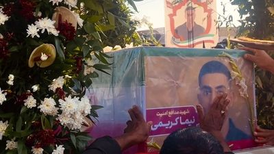 شهید دهه هشتادی از زاهدان به شهرش رسید