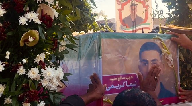 شهید دهه هشتادی از زاهدان به شهرش رسید