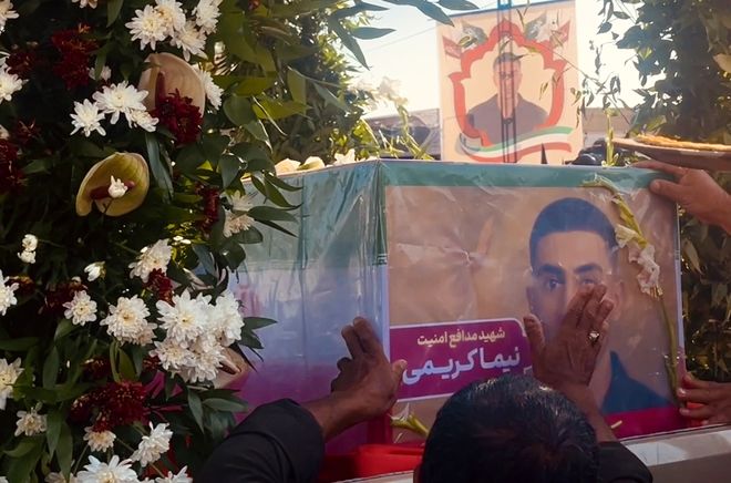 شهید دهه هشتادی از زاهدان به شهرش رسید