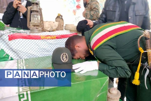 حضور شهید گمنام فاطمی در شهر بار نیشابور