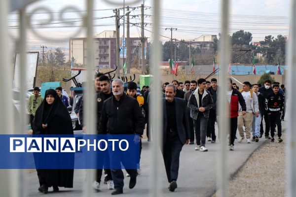 آیین تدفین شهید گمنام در کرمانشاه