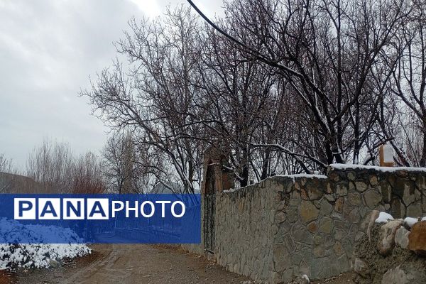 خودنمایی برف در شهر بار نیشابور