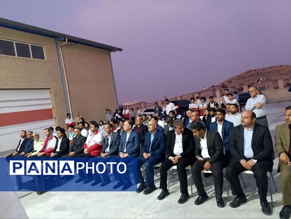 افتتاح ساختمان جمعیت هلال احمر شهرستان جم