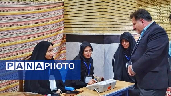 حضور پرشور مردم‌ اشتهارد برای دومین بار در پای صندوق‌های رأی