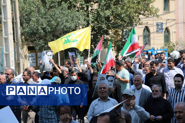 راهپیمایی تداوم حمایت از مردم مظلوم غزه در ارومیه