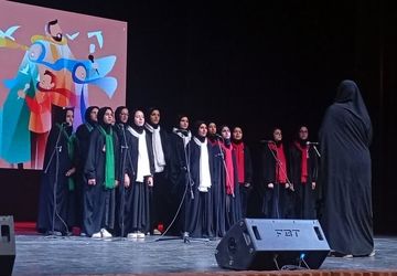 سومین جشنواره سرود فجر با حضور پرشور دانش‌آموزان برگزار شد