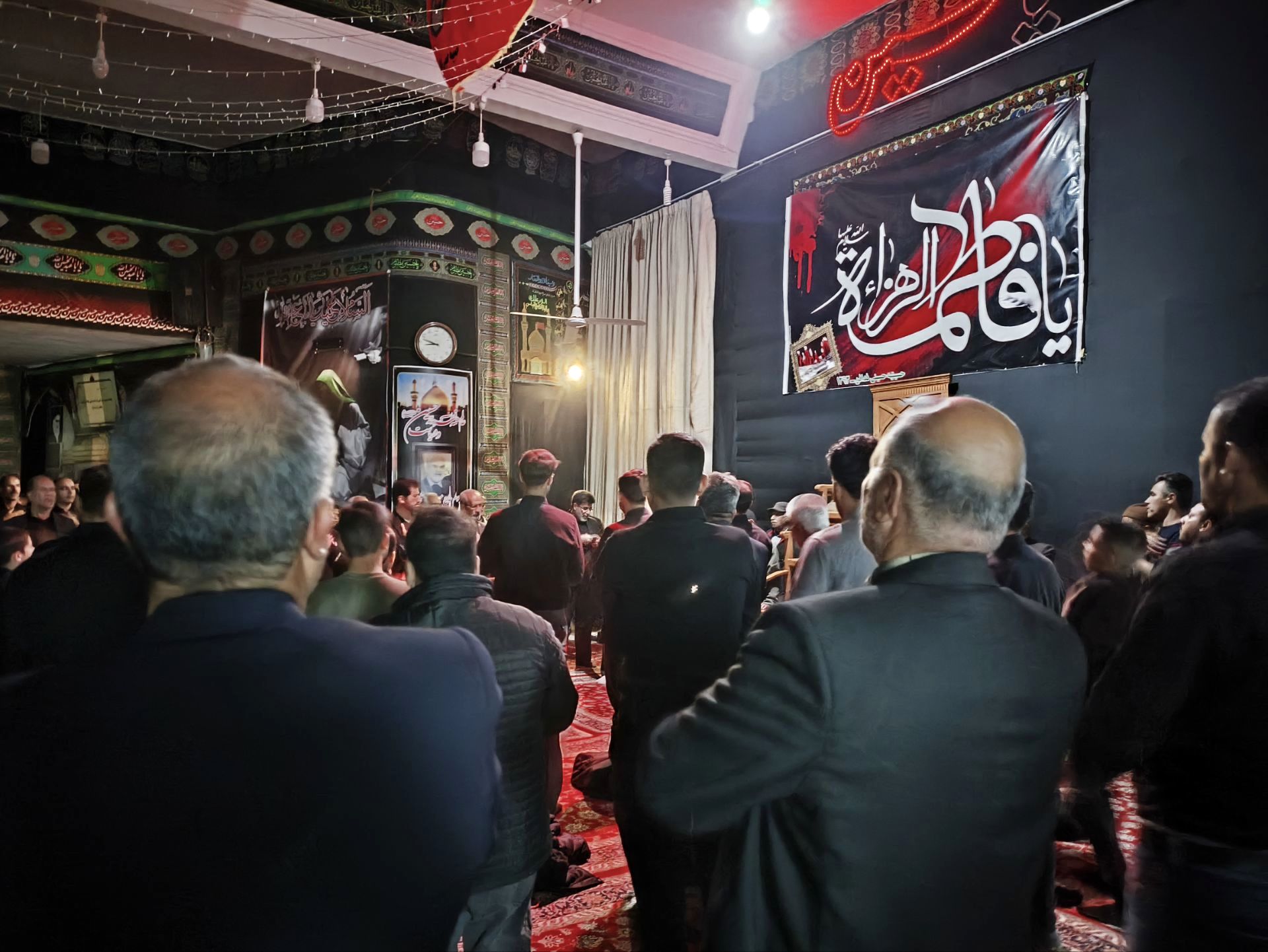 فاطمیه در تکیه حسینی فدافن شور جوانی  شعور دینی