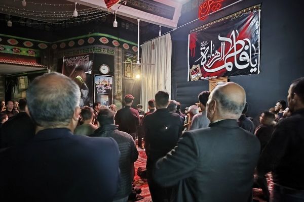 فاطمیه در تکیه حسینی فدافن شور جوانی  شعور دینی