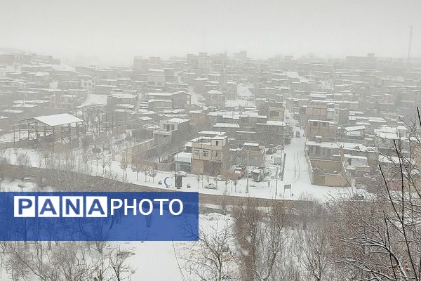 یک قدم مانده به زمستان طبیعت شهر بار کاملاً زمستانی شد