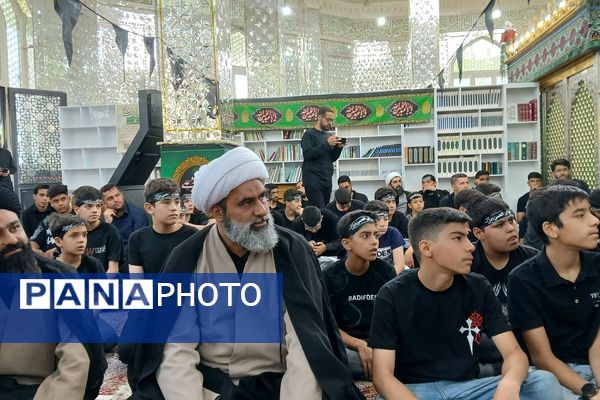 برگزاری سوگواری احلی من العسل با اجتماع بیش از ۳۰۰ دانش آموز ملاردی در آستان مقدس امامزاده ابراهیم (ع)