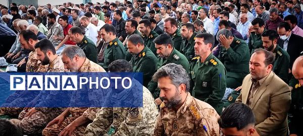 نماز جمعه و تقدیر از سربازان شهرستان کاشمر 