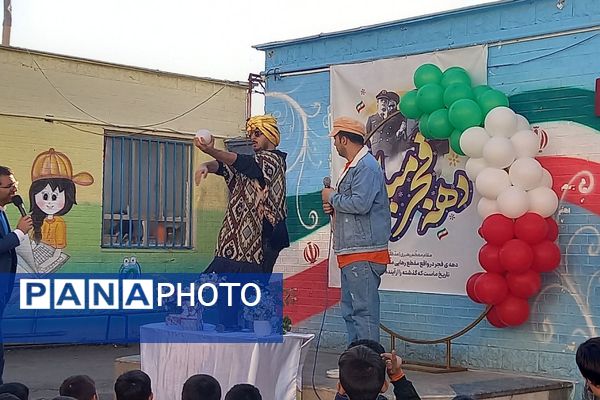 جشن دهه فجر و اعیاد شعبانیه در آموزشگاه شیخ جنید پیشوا