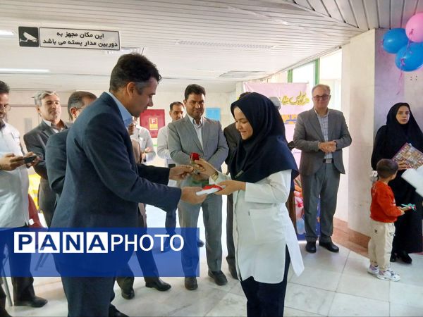 بازدید مسئولین کاشمر از بخش اطفال بیمارستان حضرت ابوالفضل (ع)