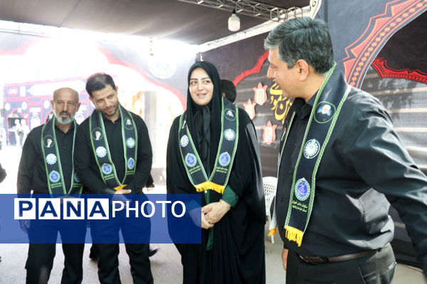 تلفیق فرهنگ، خدمت و نشاط در مسیر زائران رضوی