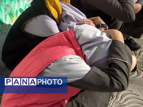 مانور زلزله در دبستان شهید نجفی فدافن