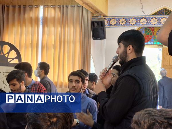 مدرسه شهید رجایی در عزای فاطمه(س) نوای سینه‌زنی سرداد