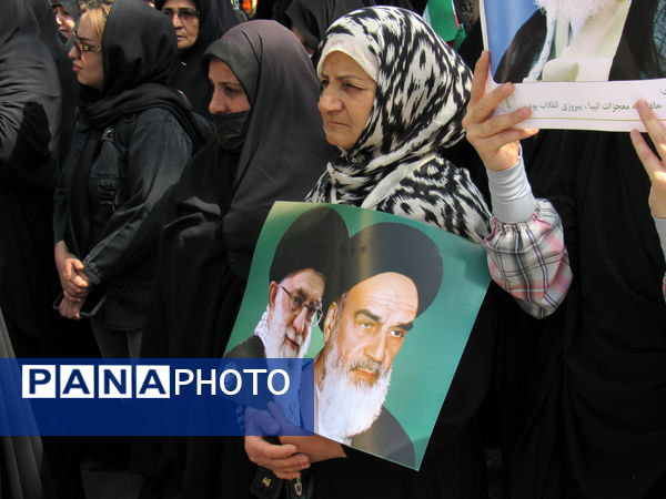خروش بی‌نظیر سنندج در بدرقه شهید آسمانی رضا بسطامی