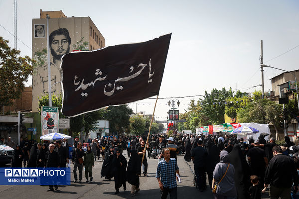 مراسم آیینی جاماندگان اربعین حسینی