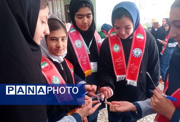 انتخابات شورای دانش‌آموزی در مدرسه شهید خاقانی شهرستان شیروان