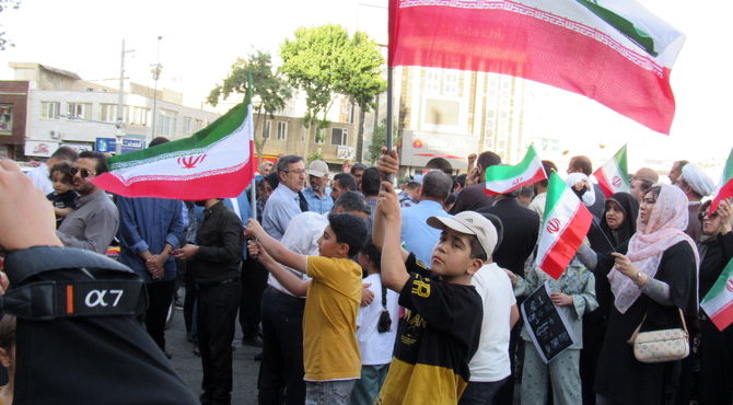 سنندج یک‌صدا با رزمندگان «بشارت فتح»