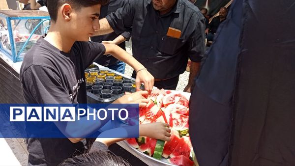 موکب‌های خدمت‌رسان به عزاداران حسینی در کاشمر
