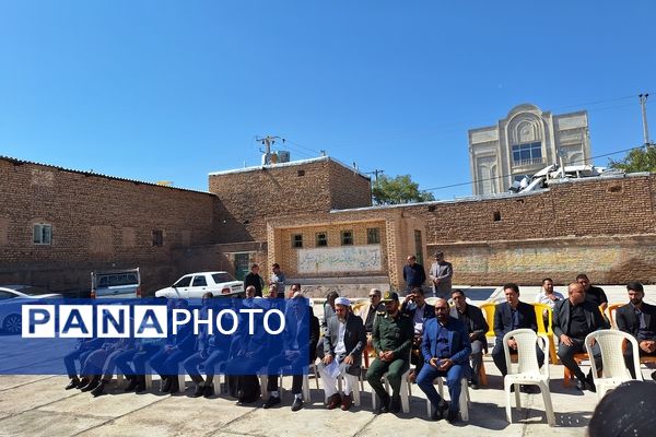 افتتاحیه آموزشگاه شش کلاسه در شهرستان باخرز