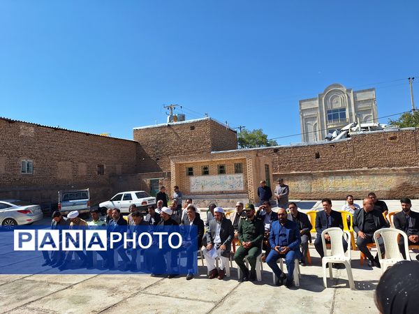 افتتاحیه آموزشگاه شش کلاسه در شهرستان باخرز