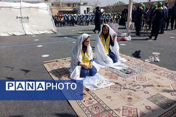 مانور مهارت‌های تشکیلاتی پیشتازان هم‌دل، همفکر و همکار در شیراز