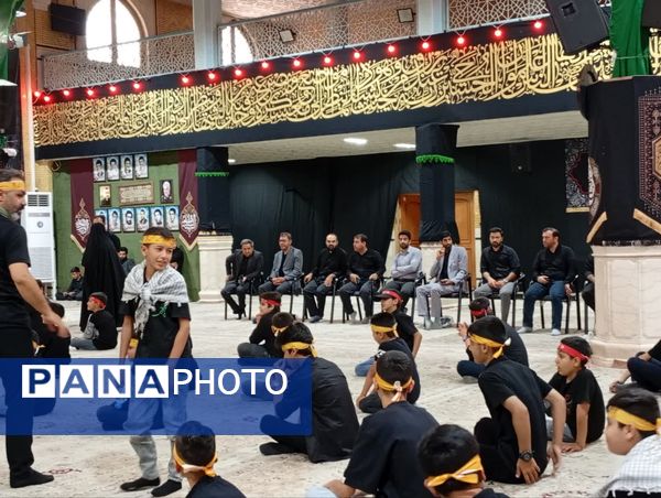سوگواره «احلی من العسل» در حسینیه اعظم زنجان 
