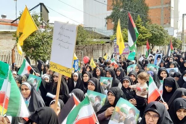 برگزاری راهپیمایی روز قدس در میاندورود 