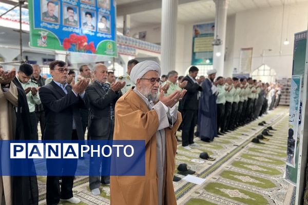 مراسم گرامیداشت هفته نیروی انتظامی در شهرستان سملقان