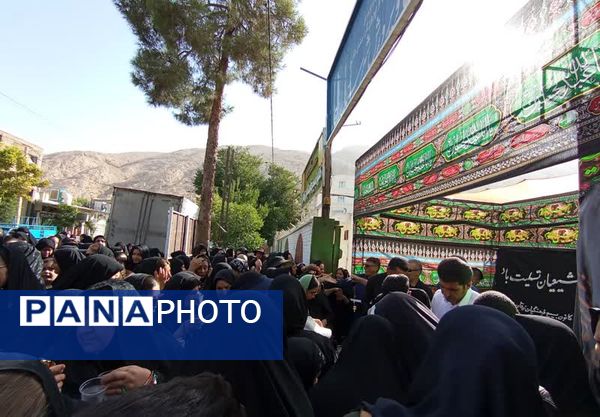 تجمع عاشقان حسینی در پیاده‌روی جاماندگان اربعین 