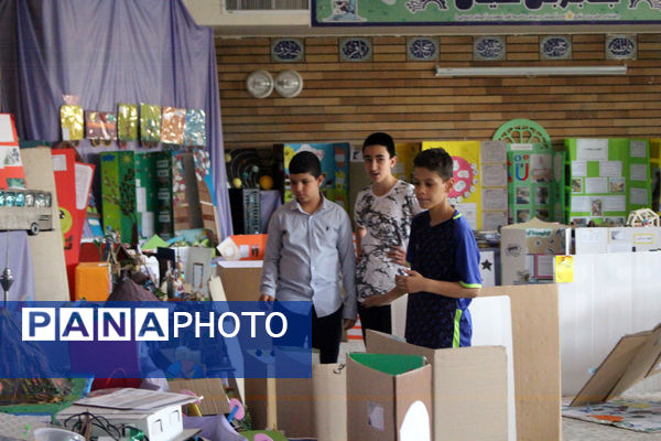 نمایشگاه طرح جابربن حیان در ناحیه یک قم - 2