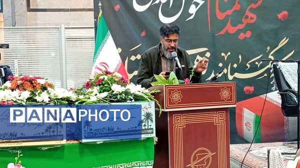آیین استقبال از ۶ شهید گمنام در استان چهارمحال و بختیاری