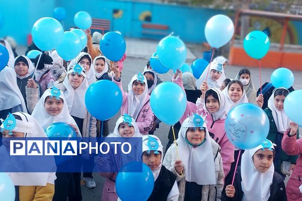 پویش نگهبان آب درمدرسه شهیدمعظم شهر قدس