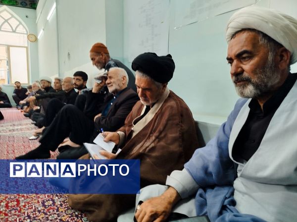مجلس عزای حسینی در حوزه علمیه امام صادق (ع) کاشمر