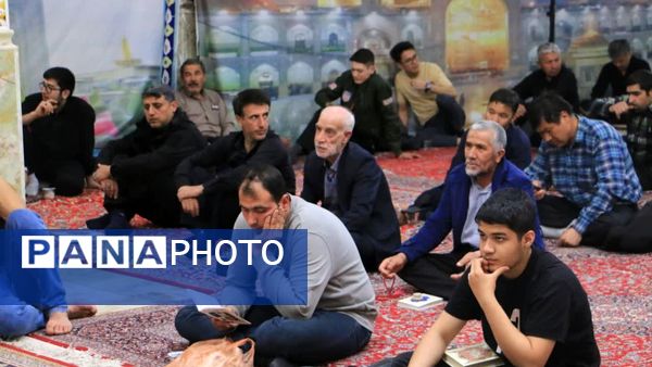 برگزاری مراسم شب قدر در امامزاده بی بی سکینه صفادشت 
