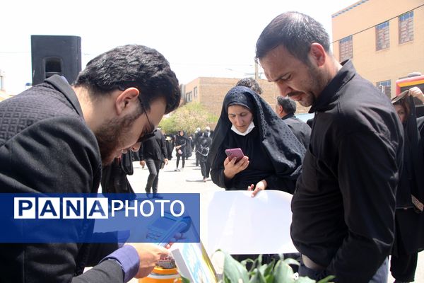 برپایی موکب عشاق الحسین در استان یزد