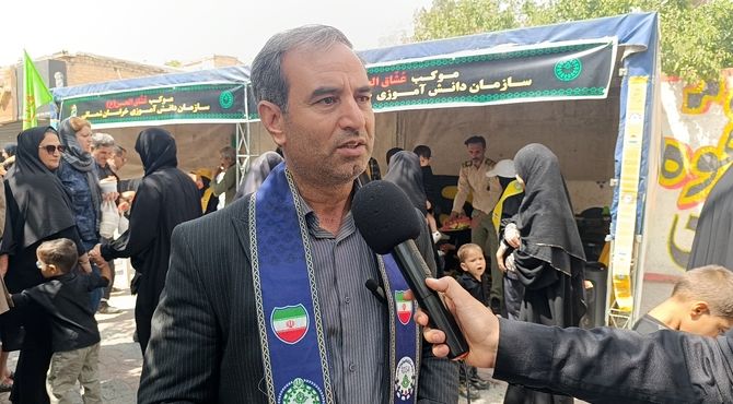 برپایی ششمین موکب پذیرایی از جاماندگان اربعین حسینی در بجنورد