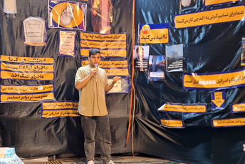 موکب «منتظران ظهور» برای تبیین نبرد حق و باطل