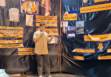 موکب «منتظران ظهور» برای تبیین نبرد حق و باطل