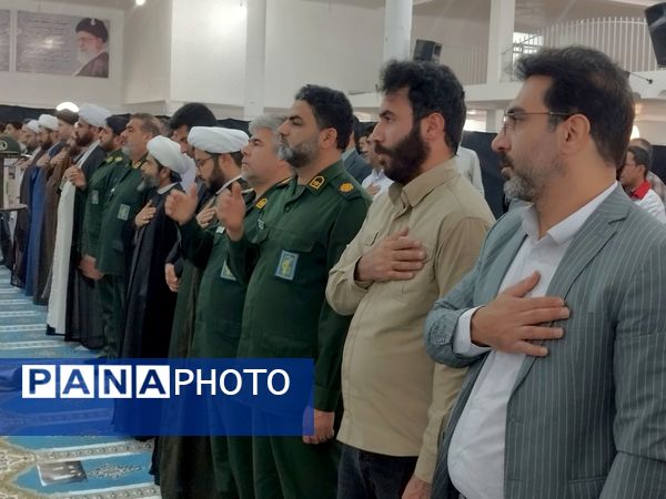 مراسم اولین سالگرد عروج شهدای خدمت