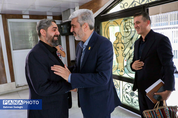 بازدید رئیس دانشگاه فرهنگیان و معاون نظارت سازمان ملی تعلیم و تربیت کودک کشور  از خبرگزاری پانا