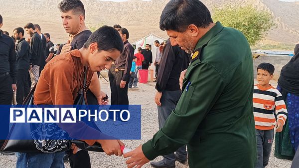 مراسم تاسوعای حسینی در شهرستان مارگون 