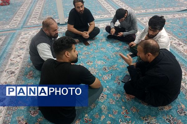 مراسم معنوی اعتکاف در مسجد اعظم حضرت ابوالفضل (ع) بهارستان دو