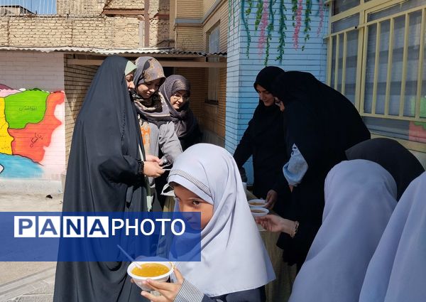 جشن دهه کرامت در دبستان شاهد حاج تقی آقا بزرگ مشهد