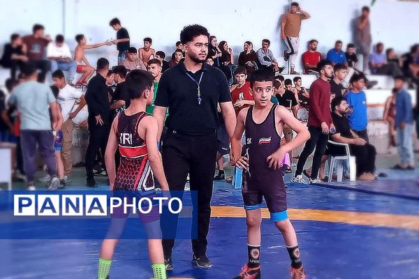 برگزاری مسابقات کشتی فرنگی نونهالان کهگیلویه و بویراحمد در باشت 