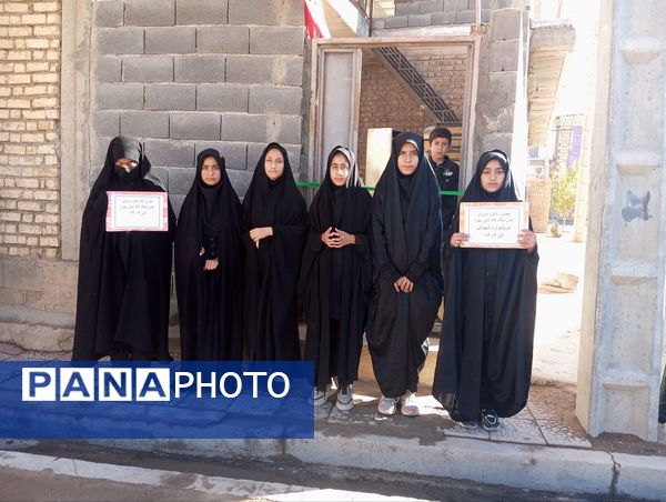 گرامیداشت ایام فاطمیه در گلزار شهدای ششبهره 